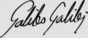 Signatur Galileo Galilei