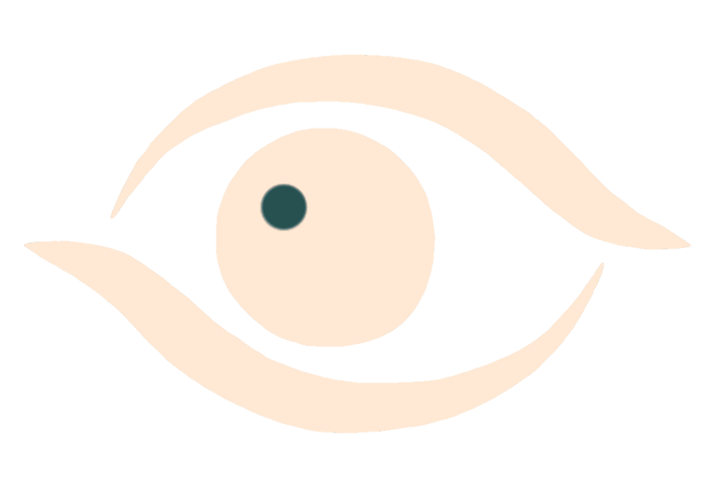 Mit diesem Auge als Zeichen für "Sehen" finden Sie sehenswerte Beiträge bei Moment-mal-mach-mit.de