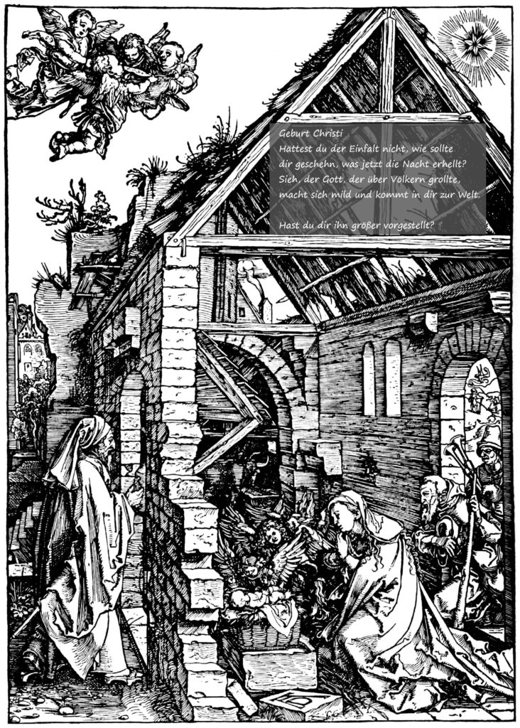 Die Geburt Christi, Bild von Albrecht Dürer