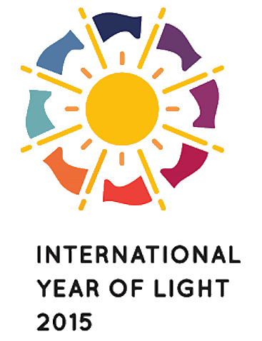 Logo des "Internationales Jahr des Lichts 2015"