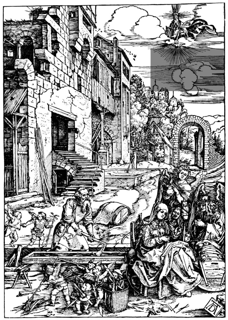 Bild Rast auf der Flucht in Ägypten von Dürer